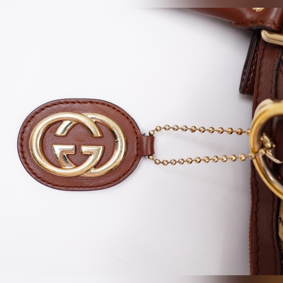 AT28❤️Gucci GG Monogram Canvas Sukey 2 Way - Picture 2 of 15